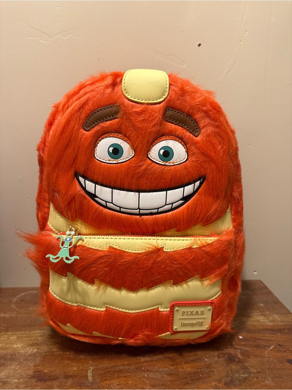 Pixar Monsters Inc. George Sanderson Loungefly Mini Backpack